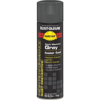 Image for Rust-Oleum 15 Oz High Performance Enamel Gloss Spray Paint - Machine Grey from HD Supply