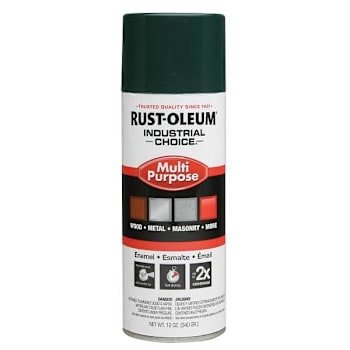 Image for Rust-Oleum 12 Oz Industrial Choice Enamel Gloss Spray Paint - Green from HD Supply