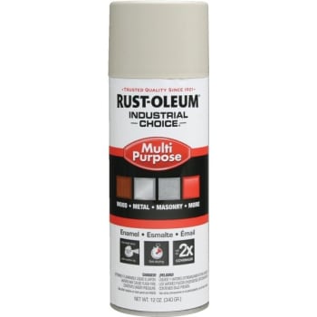 Image for Rust-Oleum 12 Oz Industrial Choice Enamel Gloss Spray Paint - Almond from HD Supply