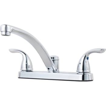 Image for Pfister Series 2-Handle Kitchen Faucet In Polished Chrome from HD Supply