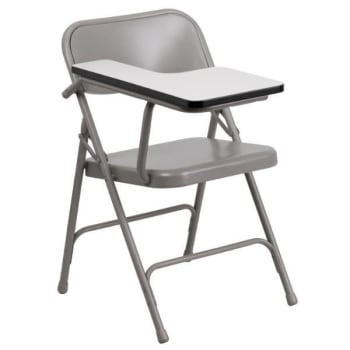 Image for Flash Furniture Premium Steel Folding Chair With Right Handed Tablet Arm from HD Supply