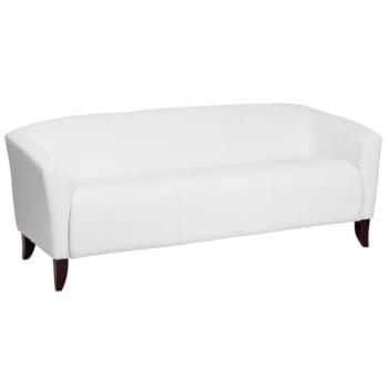 Flash Furniture Hercules Imperial Series Ivory Leather Sofa