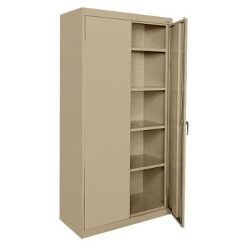 Image for Muscle Rack 36"W X 72"H X 18"D Steel Freestanding Garage Cabinet Tropical Sand from HD Supply