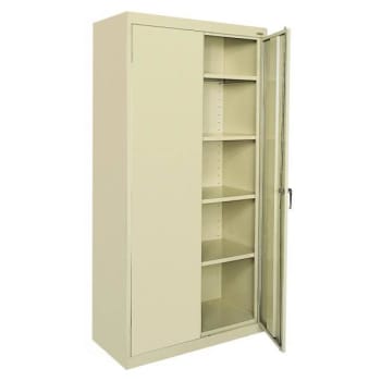 Image for Muscle Rack 36"w X 72"h X 18" D Steel Freestanding Garage Cabinet, Putty from HD Supply