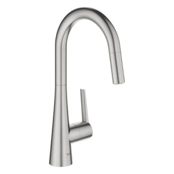 Image for Grohe Ladylux L2 Pro Single-Handle Pull-Down Kitchen Faucet In Supersteel from HD Supply