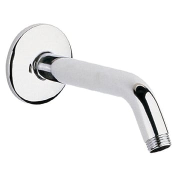 Image for Grohe 5-5/8" Tubular Shower Arm Starlight Chrome from HD Supply