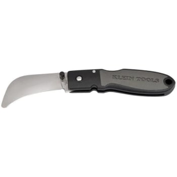 Image for Klein Tools® Hawkbill Lockback Rounded Tip Knife from HD Supply