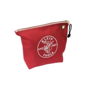 Image for Klein Tools® Canvas Zipper Bag- Consumables, Red from HD Supply