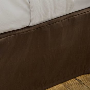 Image for Valley Forge Fabrics Econo Lodge Bed Wrap Taffeta Brown King 76x80x12 Case Of 6 from HD Supply