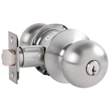 Image for Arrow™ Mk Series  Entrance Cylindrical Lockset, Satin Chrome, 2-3/4 from HD Supply