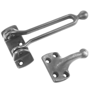 Image for Ives Interlocking Bar Door Guard (Satin Chrome) from HD Supply