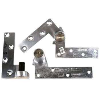 Image for Ives® 3/4 Offset Set Pivot Hinge, 500lb Max Door Weight, Satin Chrome Left Hand from HD Supply