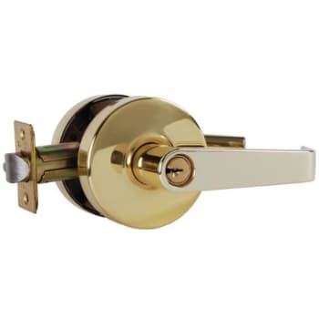 Image for Arrow™ Rl Series C Keyway Storeroom Function Cylindrical Lockset (Bright Brass) from HD Supply