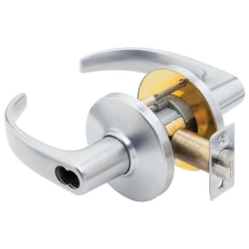 Image for Best® 9k Series Classroom Function Cylindrical Lockset, 14 Lever, Satin Chrome from HD Supply