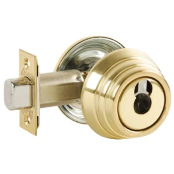 Image for Arrow™ E Series  Single Cylinder Deadbolt, Less Core, Bright Brass from HD Supply
