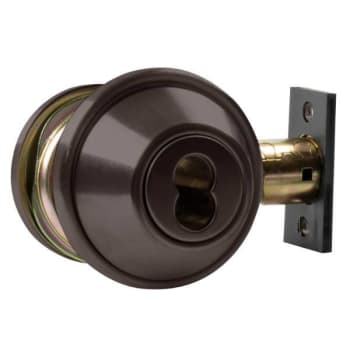 Image for Arrow™ Db Series  Single Cylinder Deadbolt, 2-3/8-3/4 Backset, Rubbed Bronze from HD Supply
