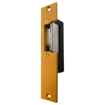 Image for Trine 2000 Series 16-24 Vac/dc Strike Plate (Satin Brass) from HD Supply