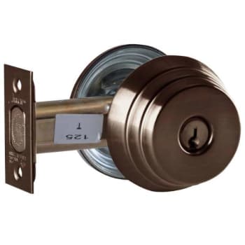 Image for Arrow™ E Series  Double Cylinder Deadbolt, A Keyway, Oil Rubbed Bronze from HD Supply