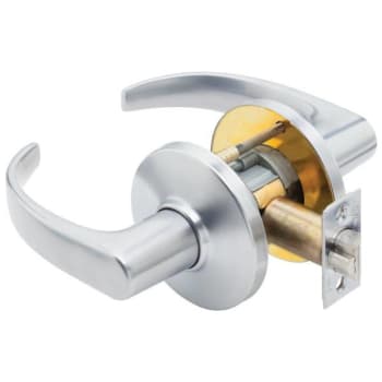 Image for Best® 9k Series 3 in Convex Privacy Function Cylindrical Lockset (Curved Return) (Satin Chrome) from HD Supply