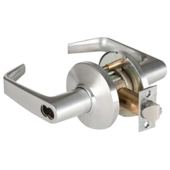 Image for Best® 9k Series Classroom Lever w/ Keylock (3 in. Convex) (Satin Chrome) from HD Supply