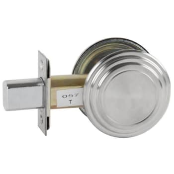 Arrow™ E Series  Exit Thumbturn With Rose, 2-3/8 Backset, Bright Chrome