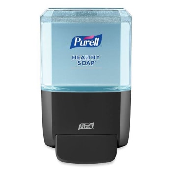 Es4 Soap Push-Style Dispenser, 1,200 Ml, 4.88 X 8.8 X 11.38, Graphite