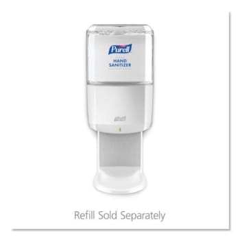 Purell Es8 Touch-Free Liquid Hand Sanitizer Dispenser Plastic (White)