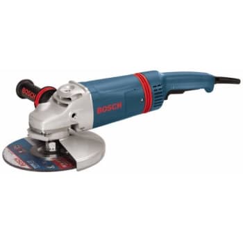 Image for Bosch 9 In 15 Amp Corded Large Angle Grinder W/ Rat Tail Handle from HD Supply