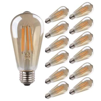 Viribright 40w St19 Led Decorative Bulb (12-pack)