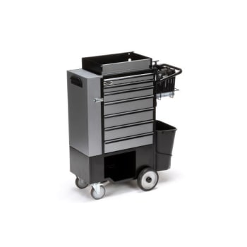Flexcart Fc-100cswbt Carbon Steel General Maintenance Cart With Tool Bag Tools