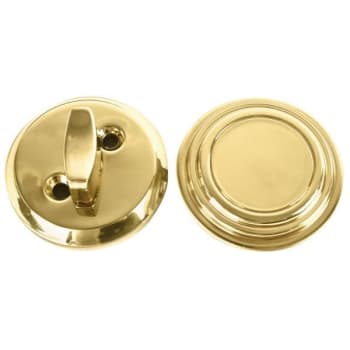 Image for Arrow E Series Grade 2 Exit Thumbturn With Rose, Bright Brass , from HD Supply