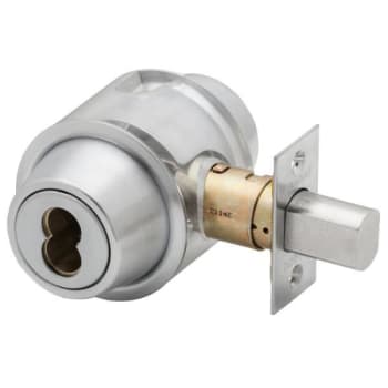 Image for Falcon D200 Series Grade 2 Single Cylinder Deadbolt , Less Core, Satin Chrome from HD Supply