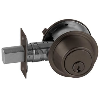 Image for Falcon D200 Series Grade 2 Double Cylinder Deadbolt, C Keyway,bronze from HD Supply