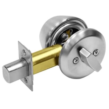 Image for Sargent 480 Series Grade 1 Single Cylinder Deadbolt, La Keyway, Bright Chrome from HD Supply