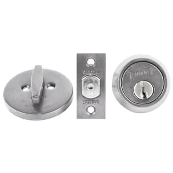Image for Sargent 470 Series Grade 2 Single Cylinder Deadbolt, Bright Chrome from HD Supply