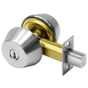 Image for Sargent 480 Series Grade 1 Double Cylinder Deadbolt, La Keyway, Bright Chrome from HD Supply