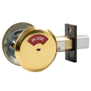 Yale D200 Series Grade 2 Thumbturn With Occupance Indicator, Satin Chrome ,