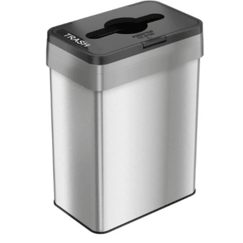 Image for Hls Commercial 21 Gallon Closing Lid Trash Can (Stainless Steel) from HD Supply