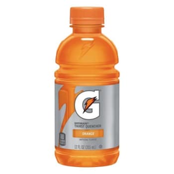 Image for Gatorade G-Series Perform 02 Thirst Quencher, Orange, 12 Oz Bottle, Pack Of 24 from HD Supply