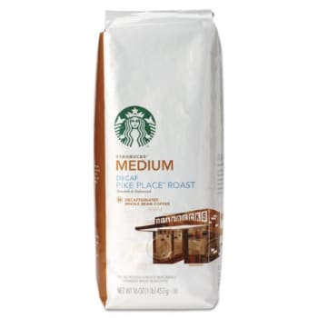 Starbucks™ Whole Bean Coffee, Decaf Pike Place Roast, 1 Lb Bag