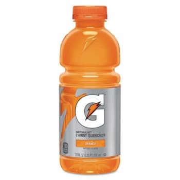 Image for Gatorade G-Series Perform 02 Thirst Quencher, Orange, 20 Oz Bottle, Case Of 24 from HD Supply