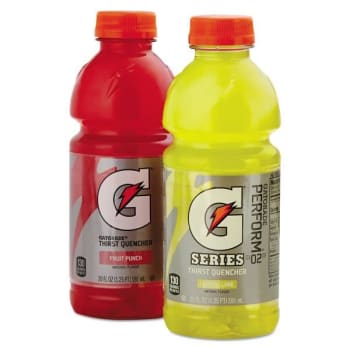 Gatorade G-Series Perform 02 Thirst Quencher Fruit Punch,20 Oz Bottle,Case Of 24