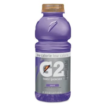 Image for Gatorade G2 Perform 02 Low-Calorie Thirst Quencher,grape,20 Oz Bottle,case Of 24 from HD Supply
