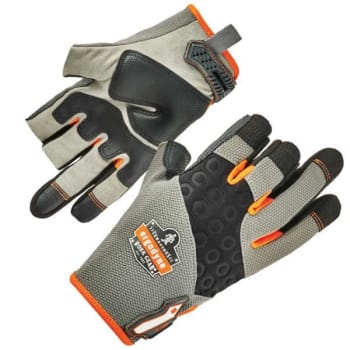 Ergodyne® Proflex® 720 Heavy-Duty Framing Gloves, Gray, Small