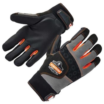 Image for Ergodyne® Proflex® Full-Finger Anti-Vibration Gloves, Black, Large from HD Supply