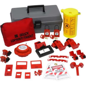 Image for Brady Electrical Lockout Toolbox Kit With 2 Padlocks from HD Supply