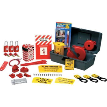Image for Brady Premium Lockout Kit With 3 Nylon Padlocks from HD Supply