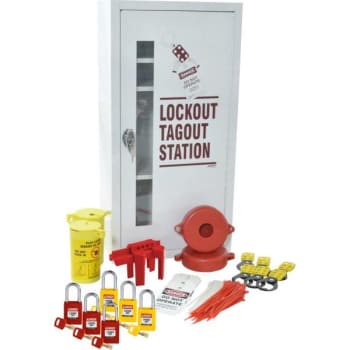 Image for Brady Starter Lockout Tagout Nylon Cabinet Kit With 6 Padlocks from HD Supply