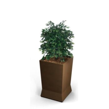 Image for Commercial Zone Products® Modtec® Series Large Planter, 22 X 22 X 37-1/8, Old Bronze from HD Supply