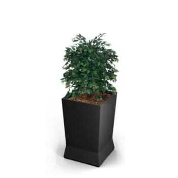 Image for Commercial Zone Products® Modtec® Series Large Planter, 22x 22x37-1/8, Satin Gunmetal from HD Supply